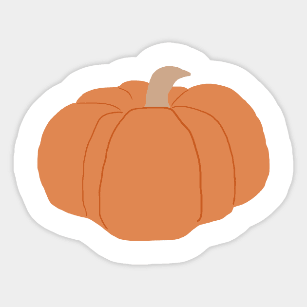 pumpkin Sticker by littlemoondance